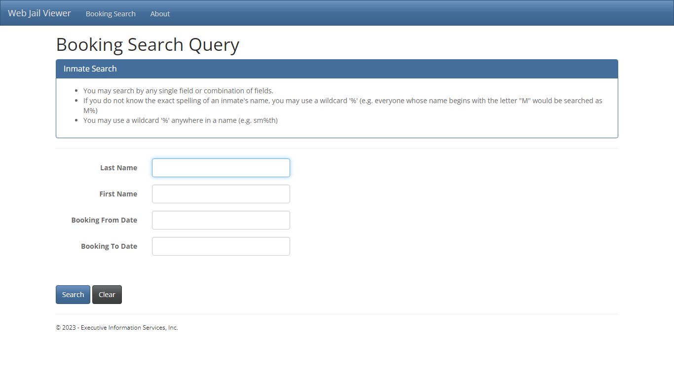 SelectListItems - Web Jail Viewer